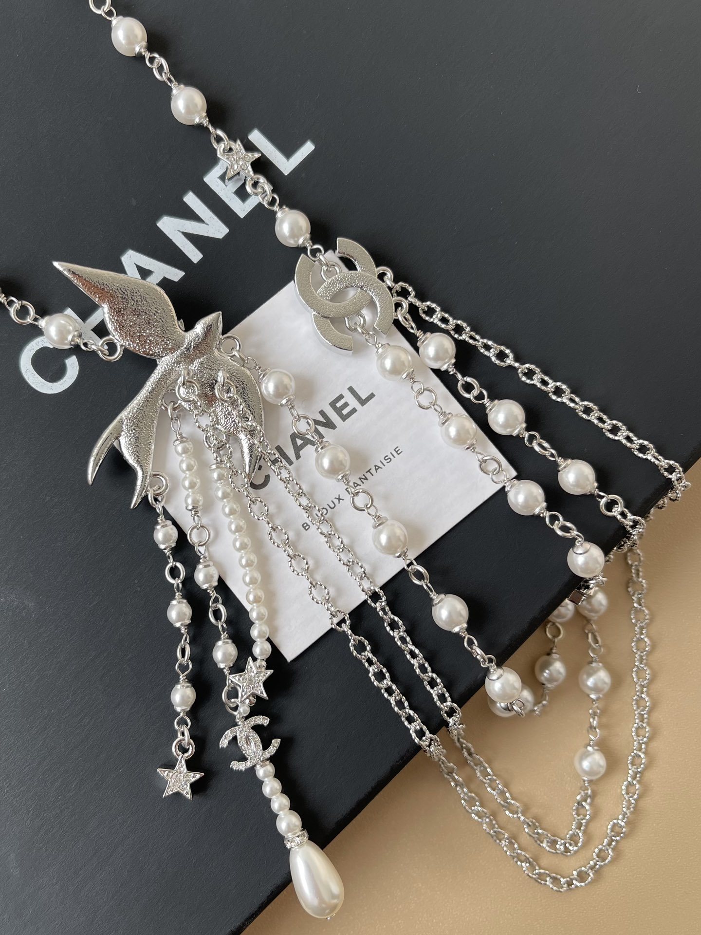 Luxury Pearl & Crystal Layered Waist Chain Belt for Women