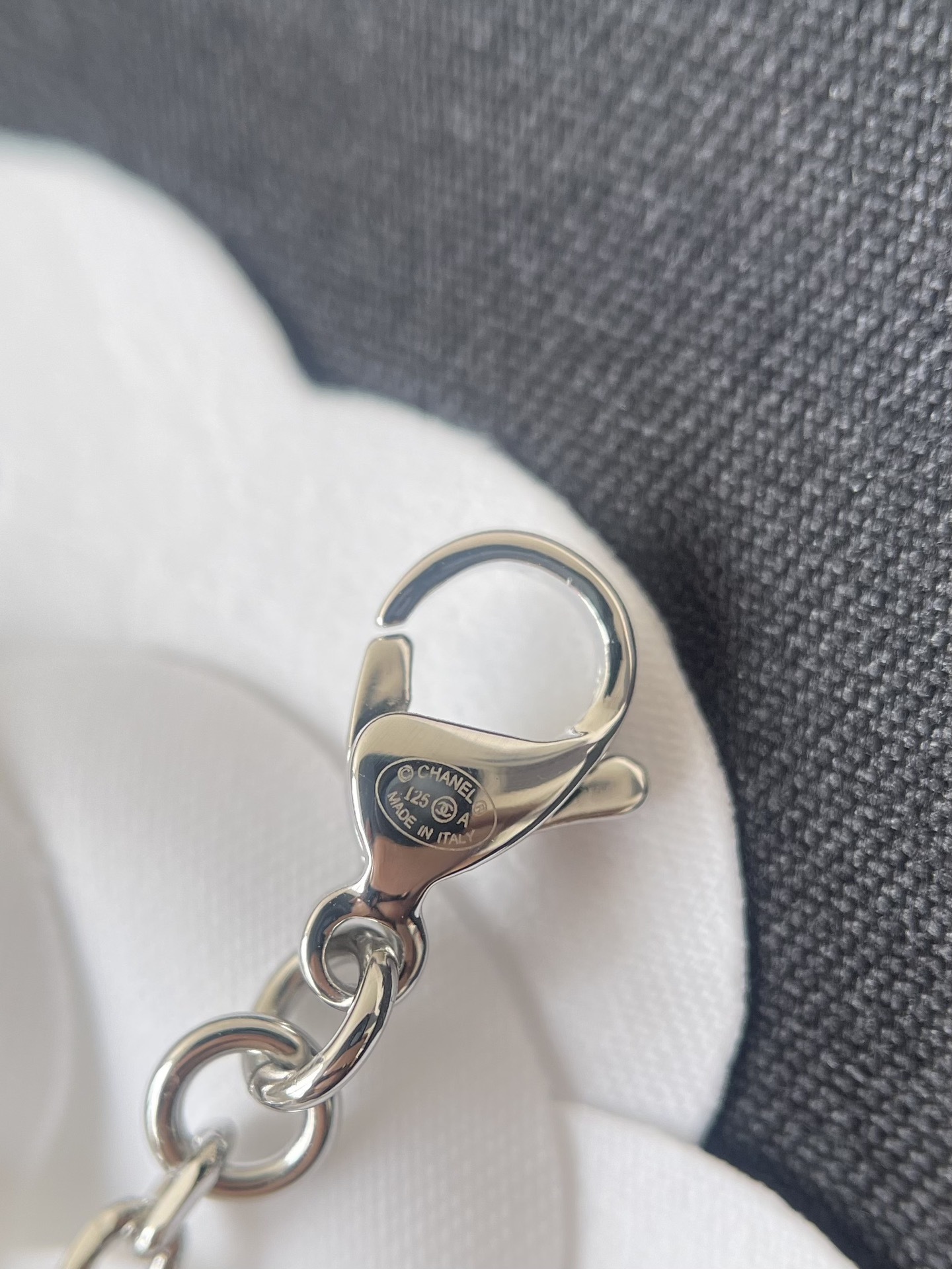 Chanel 2024/25 Butterfly Necklace - Pink Pearls & Crystals CC Logo