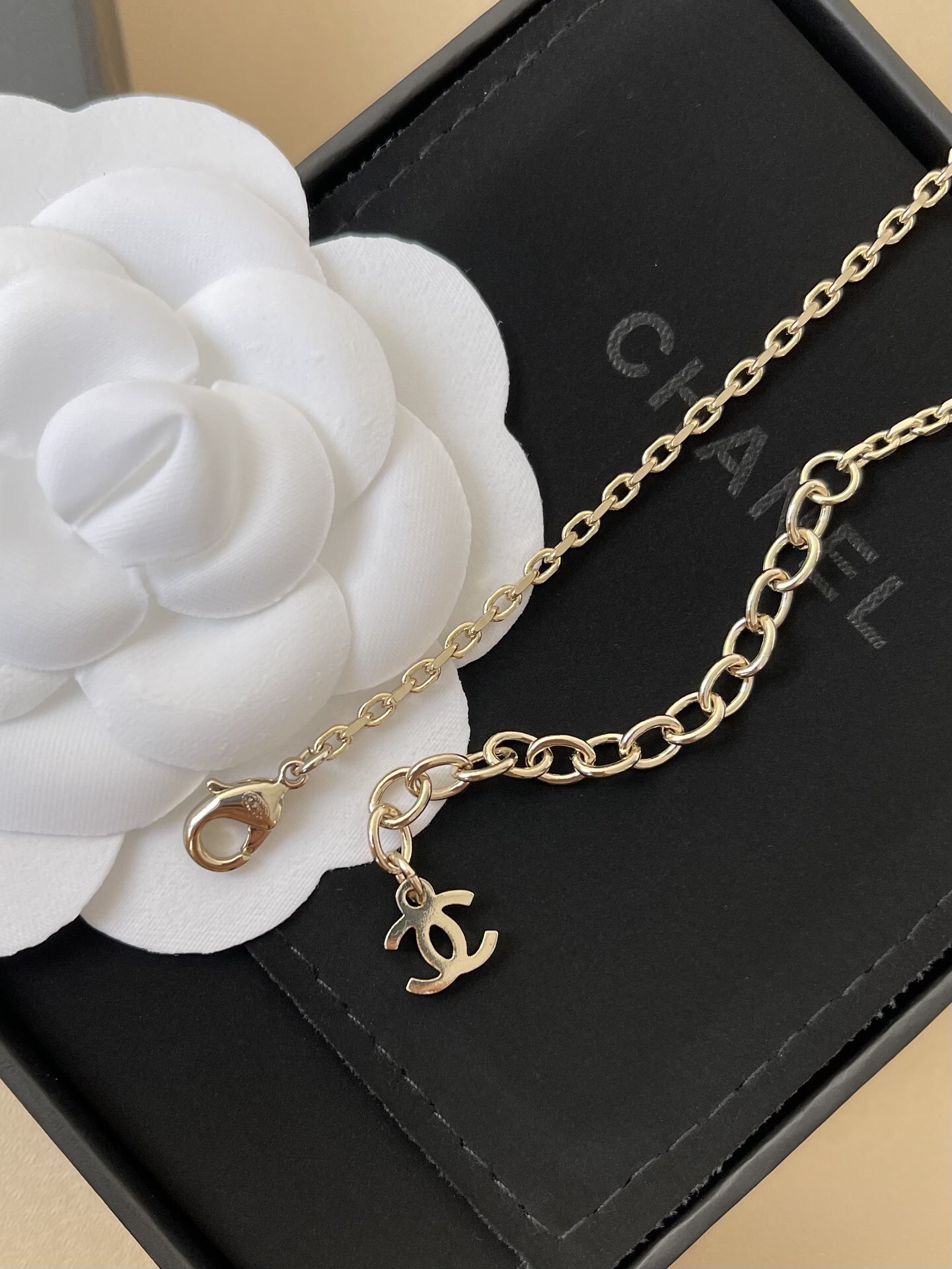 Chanel Star Lettering Necklace & Crystal CC Logo Jewelry Collection