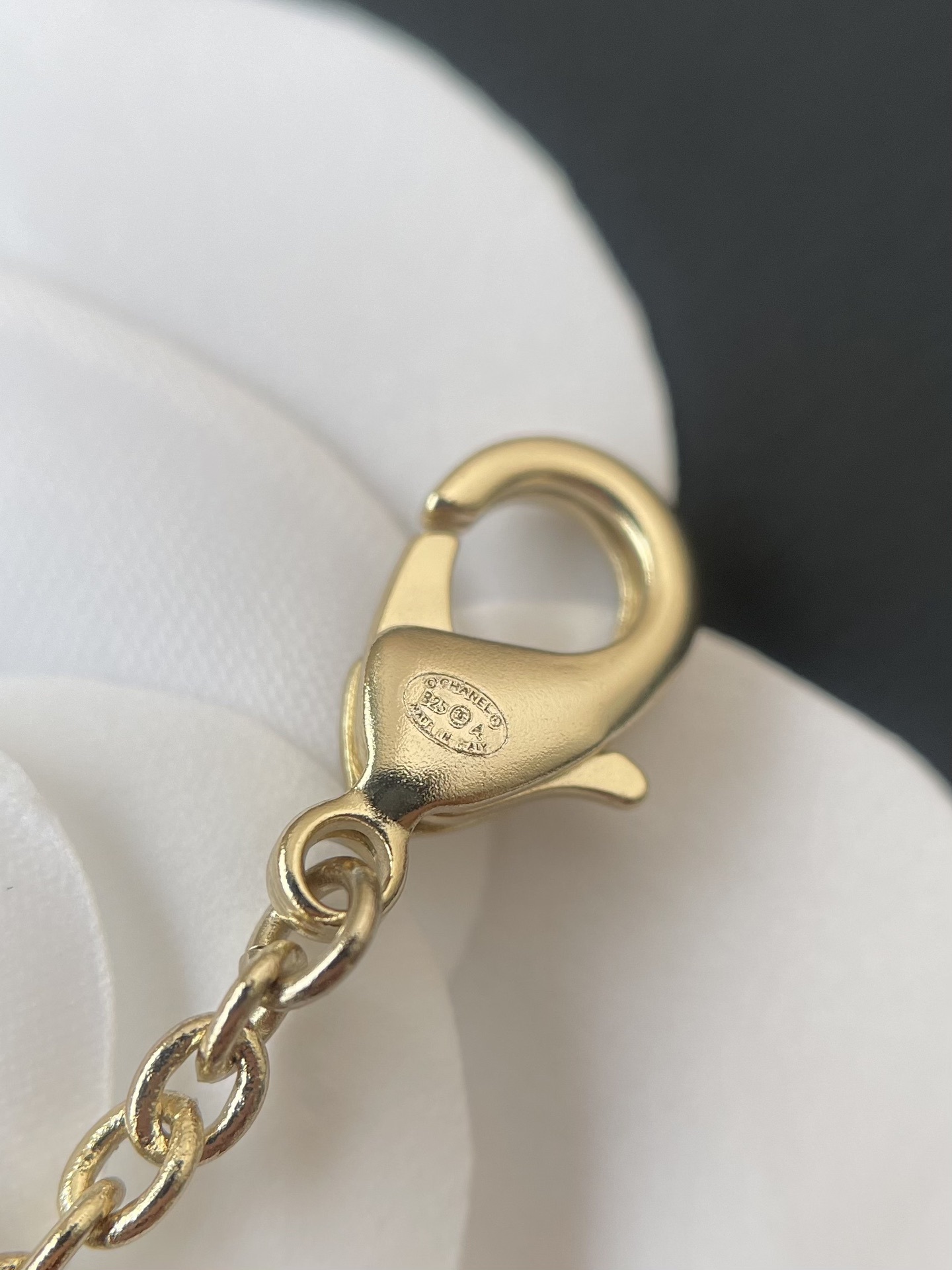 Chanel 2024/25 Metiers d'Art Long Necklace - Gold, Pearl & Camellia