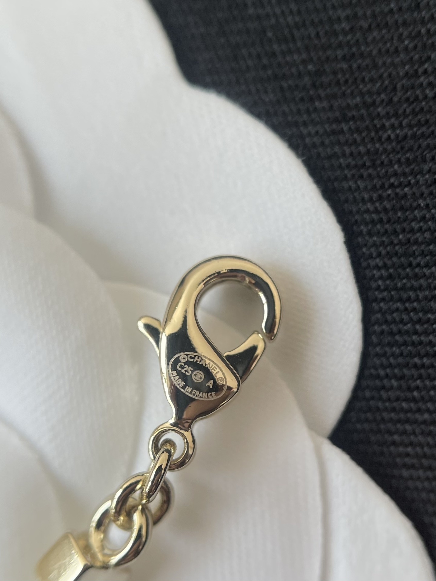 Chanel 2024/25 Long Tassel Necklace with CC Logo & Gemstones