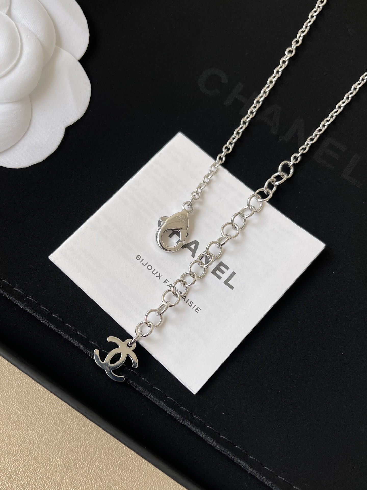 Chanel CC Logo Heart Long Necklace - 2025 Spring-Summer Collection