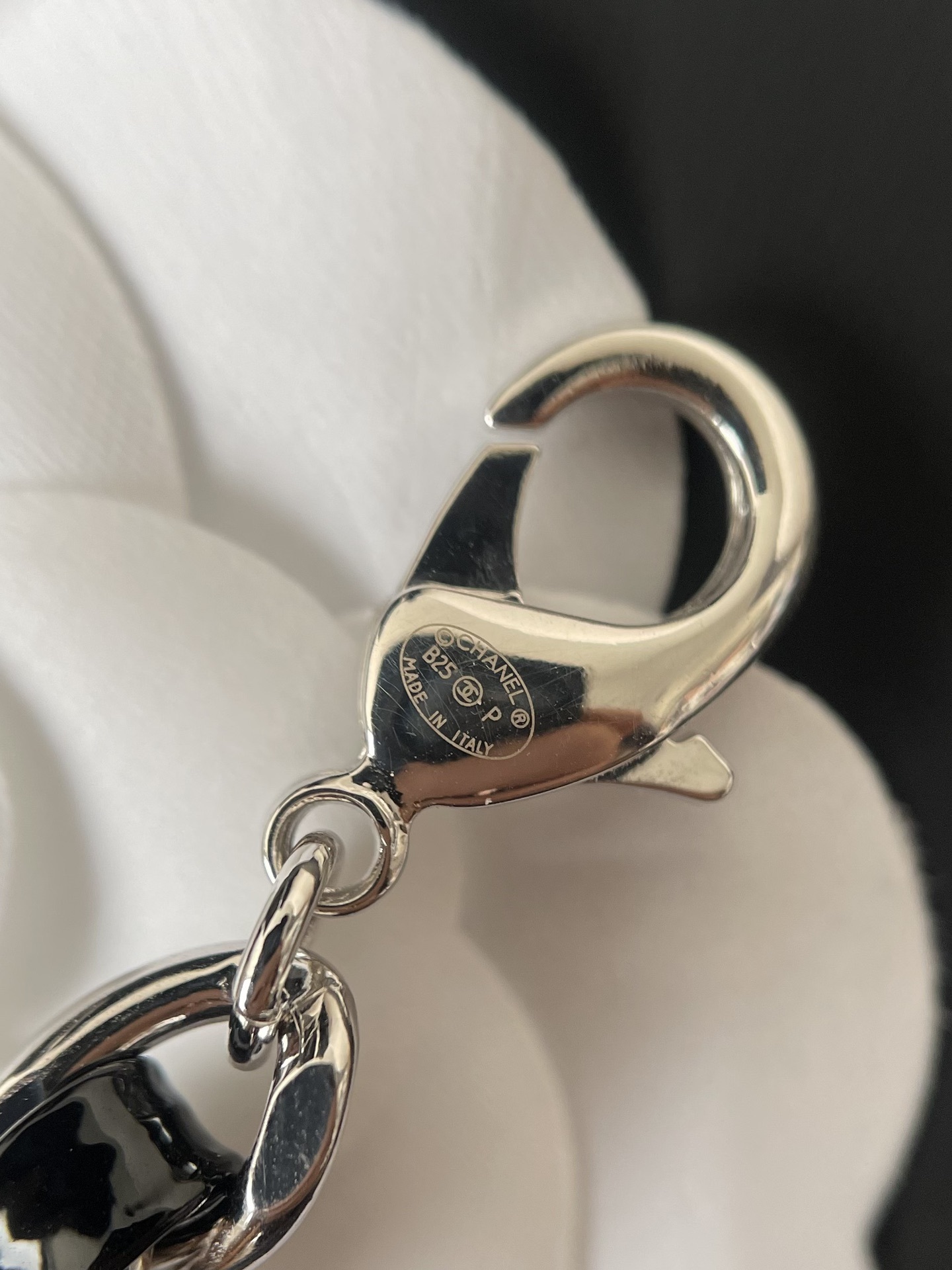 Elegant CC Logo Double Layer Interwoven Leather Chain Necklace