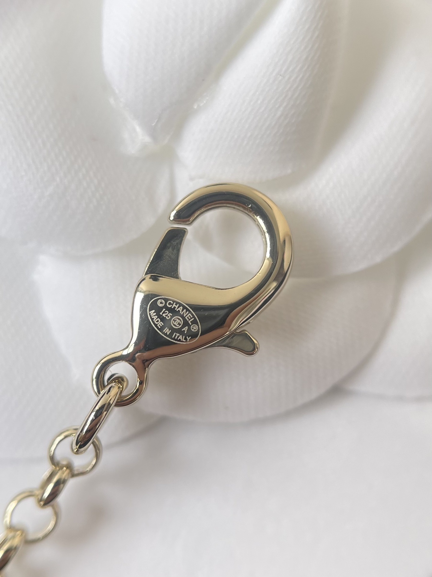 Chanel 2024/25 Metiers d'Art Long Pendant Necklace - Gold & Pink