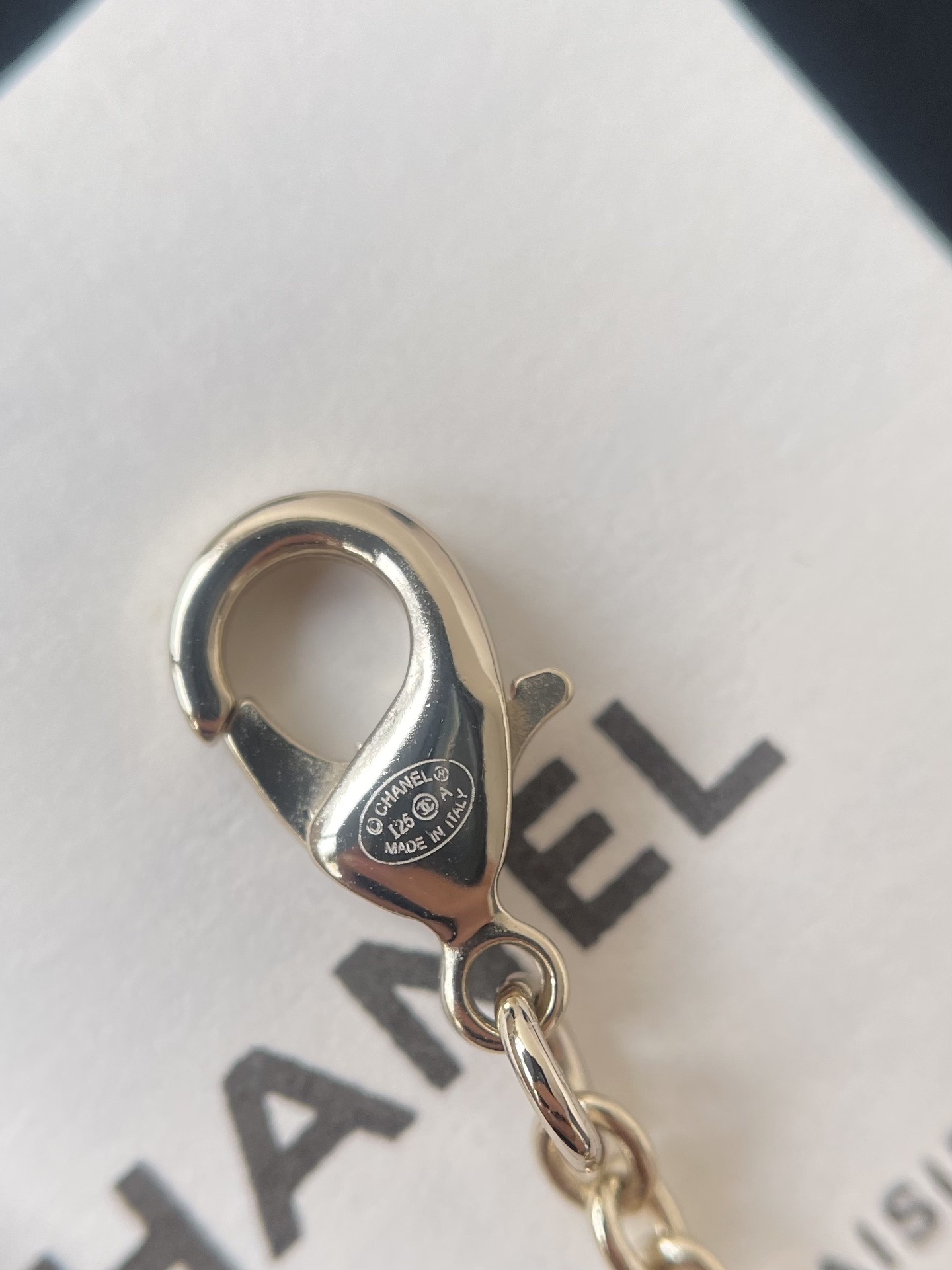 Chanel Pink Heart Crystal Necklace & Drop Earrings Jewelry Set