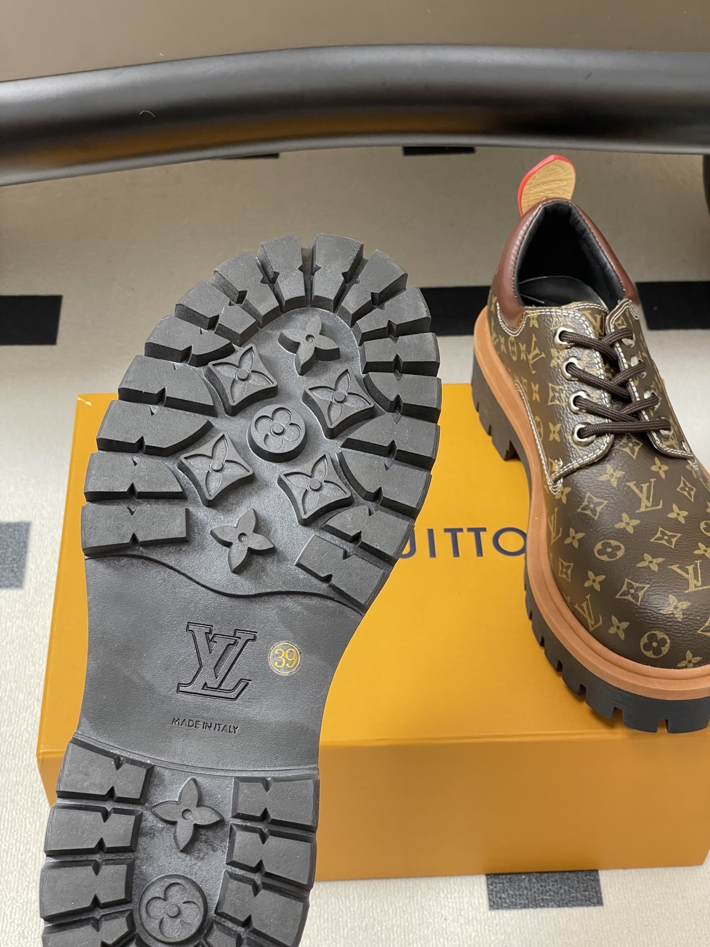 Louis Vuitton LV Checker Derby - Monogram Canvas Platform Shoes