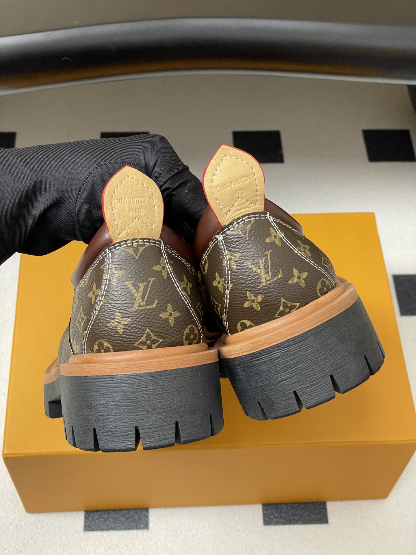 Louis Vuitton LV Checker Derby - Monogram Canvas Platform Shoes