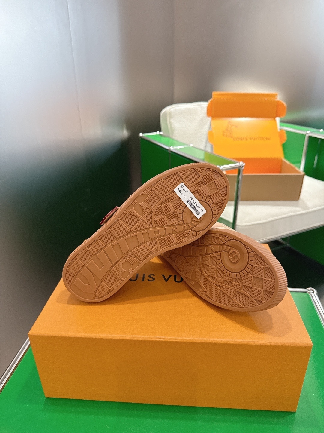 Louis Vuitton Monogram Canvas Low-Top Sneakers - Beige & Brown