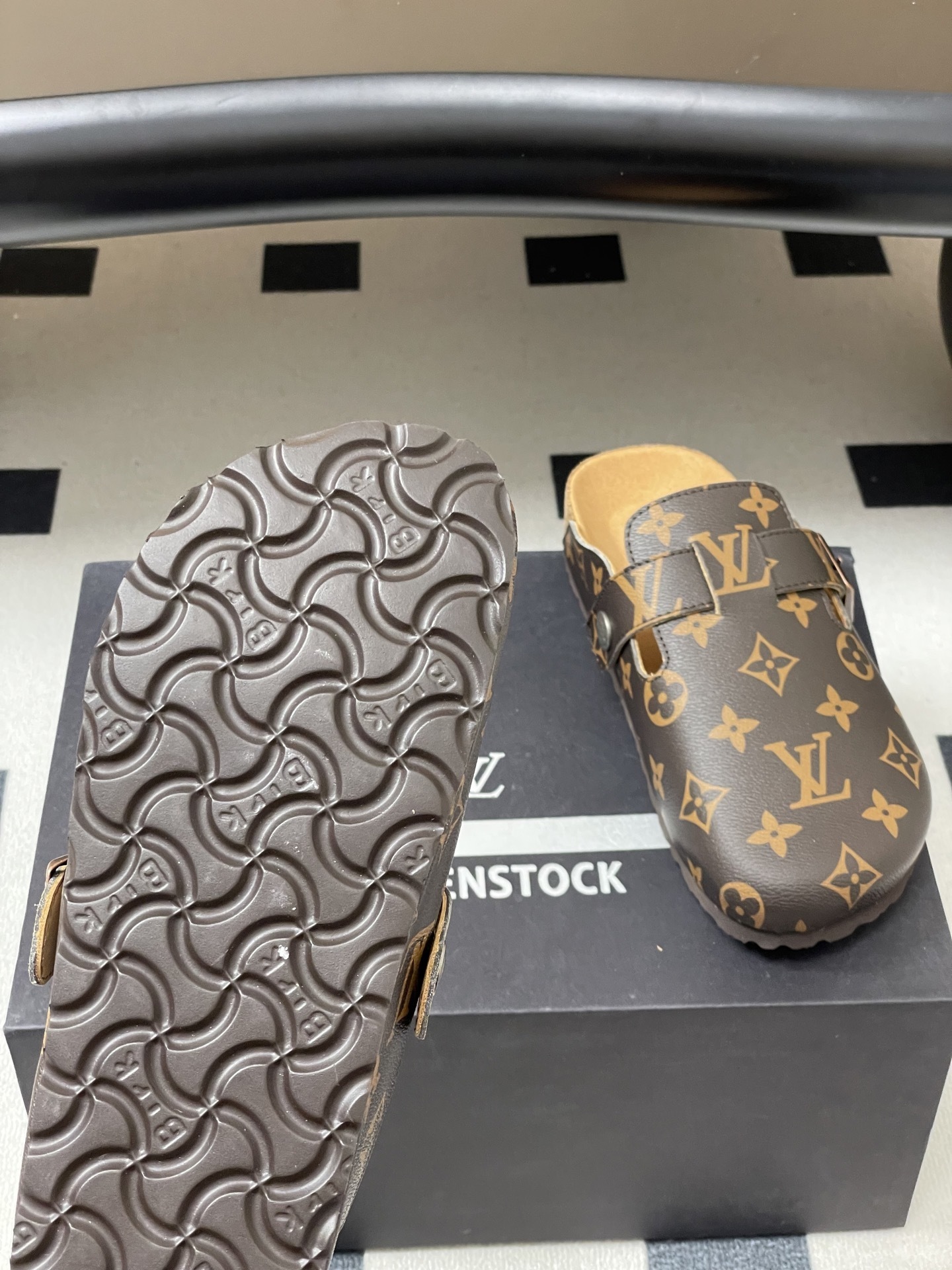 Louis Vuitton Monogram Mule Clogs - Luxury Slip-On Cork Slides