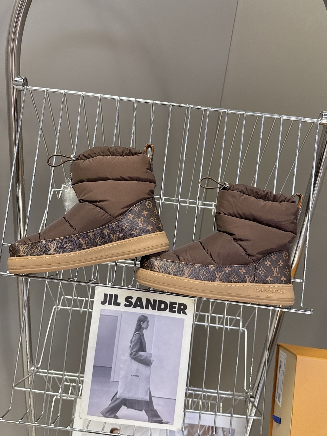 Louis Vuitton Pillow Comfort Ankle Boots - Brown Monogram Nylon