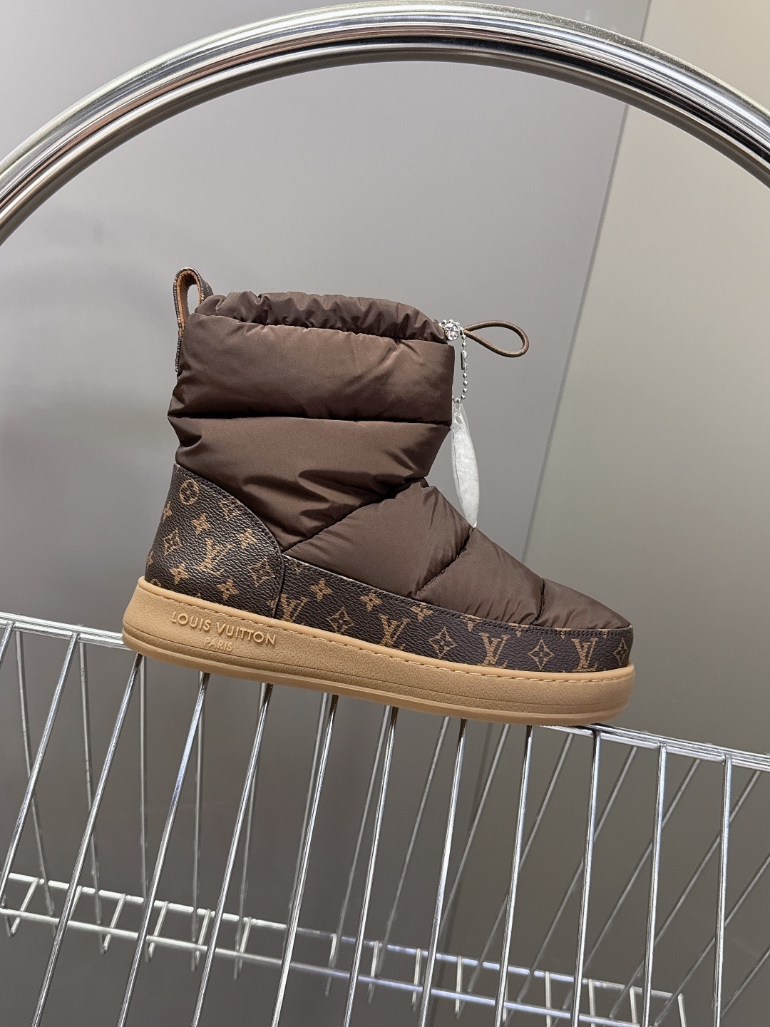 Louis Vuitton Pillow Comfort Ankle Boots - Brown Monogram Nylon