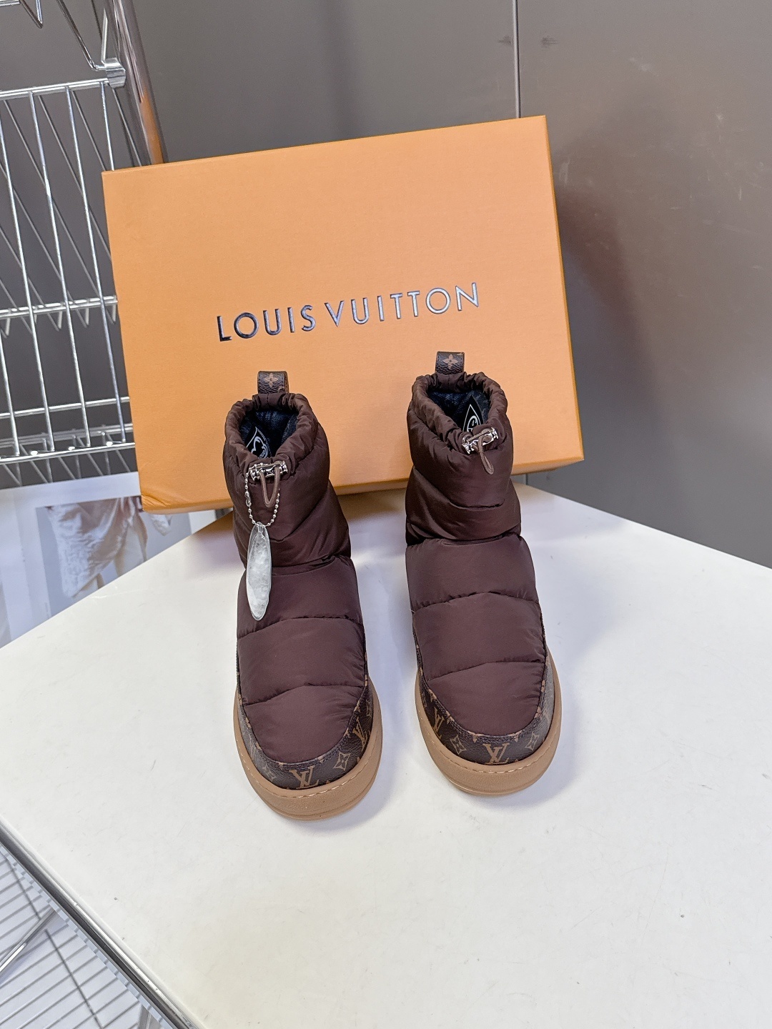 Louis Vuitton Pillow Comfort Ankle Boots – Brown Monogram Nylon