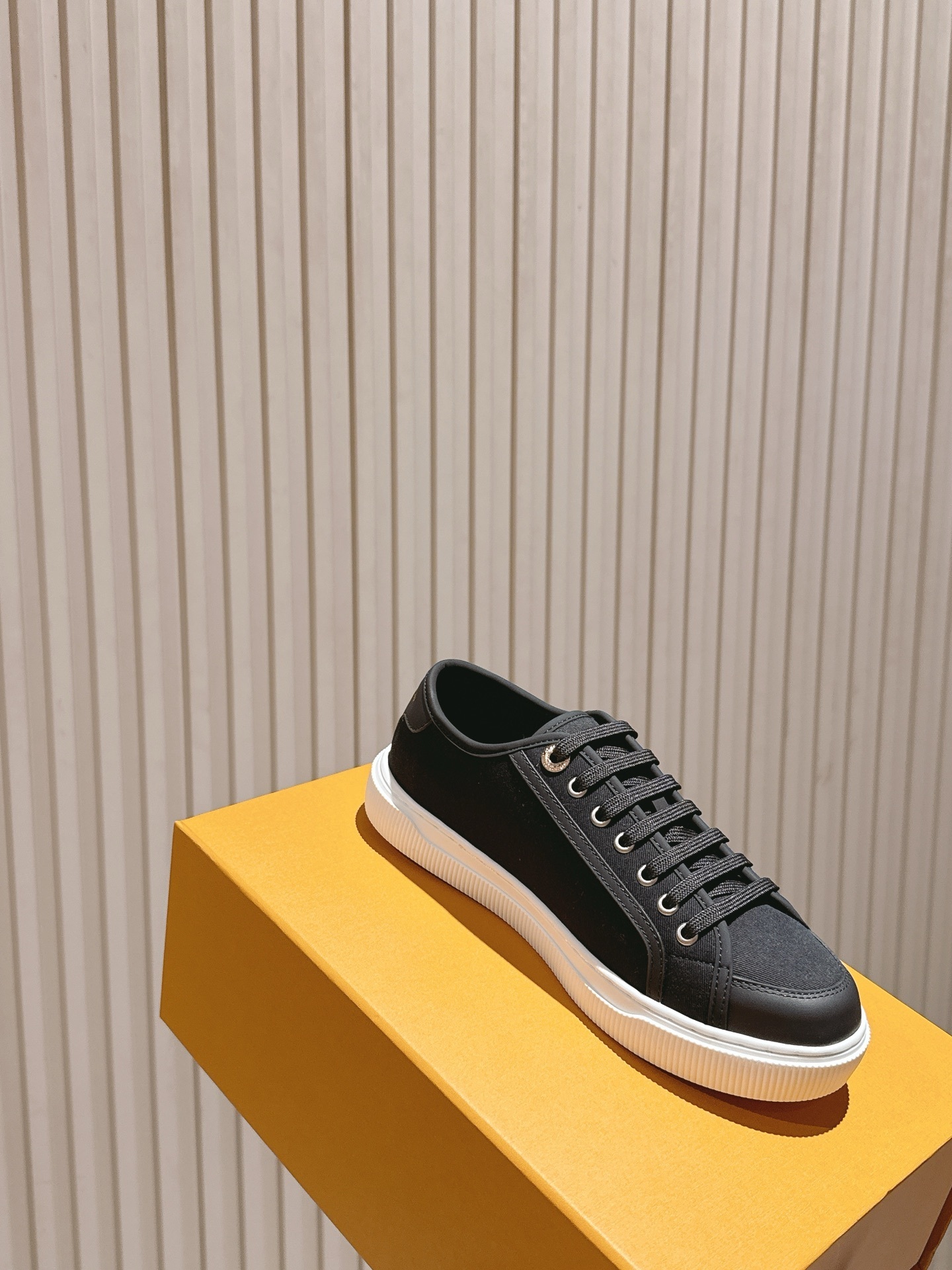 Louis Vuitton Stellar Low-Top Sneakers - Premium Black & White