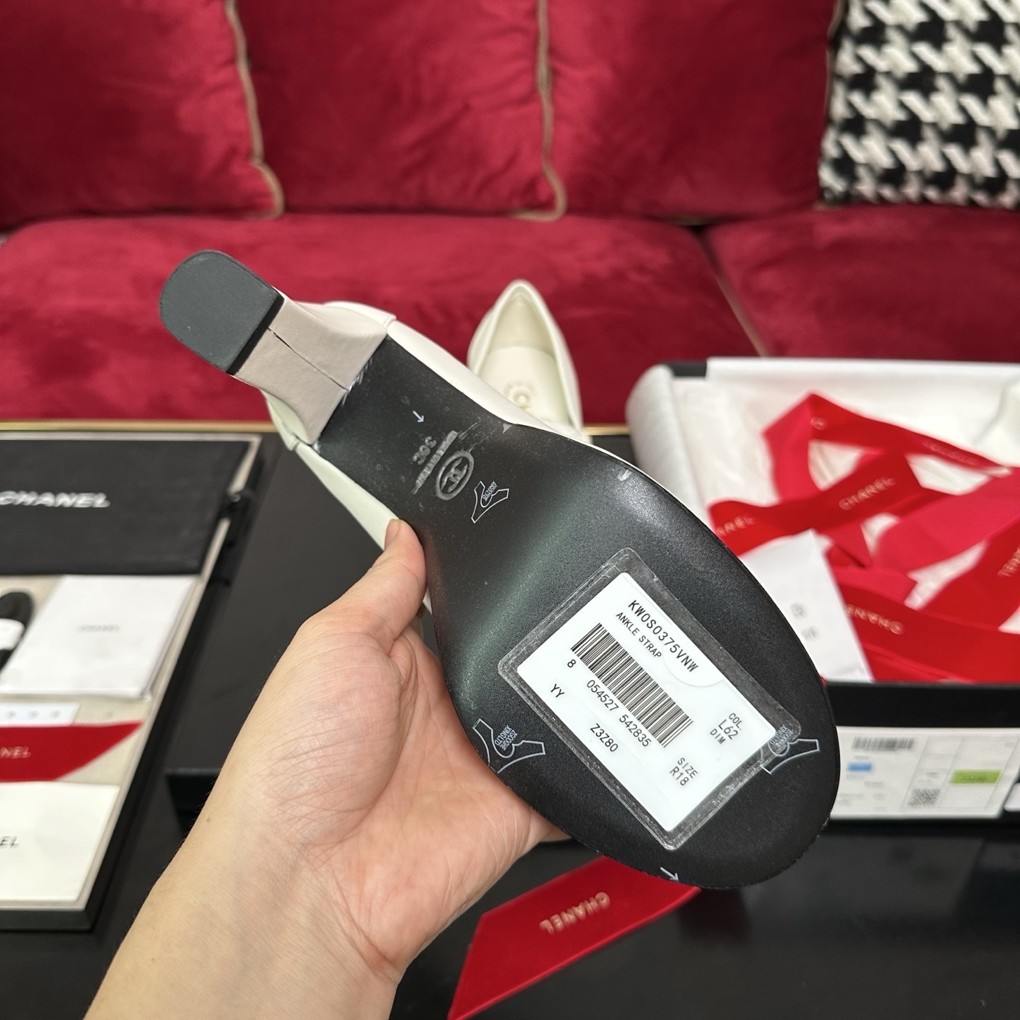 Chanel White Quilted Platform Loafers with Gold CC Logo