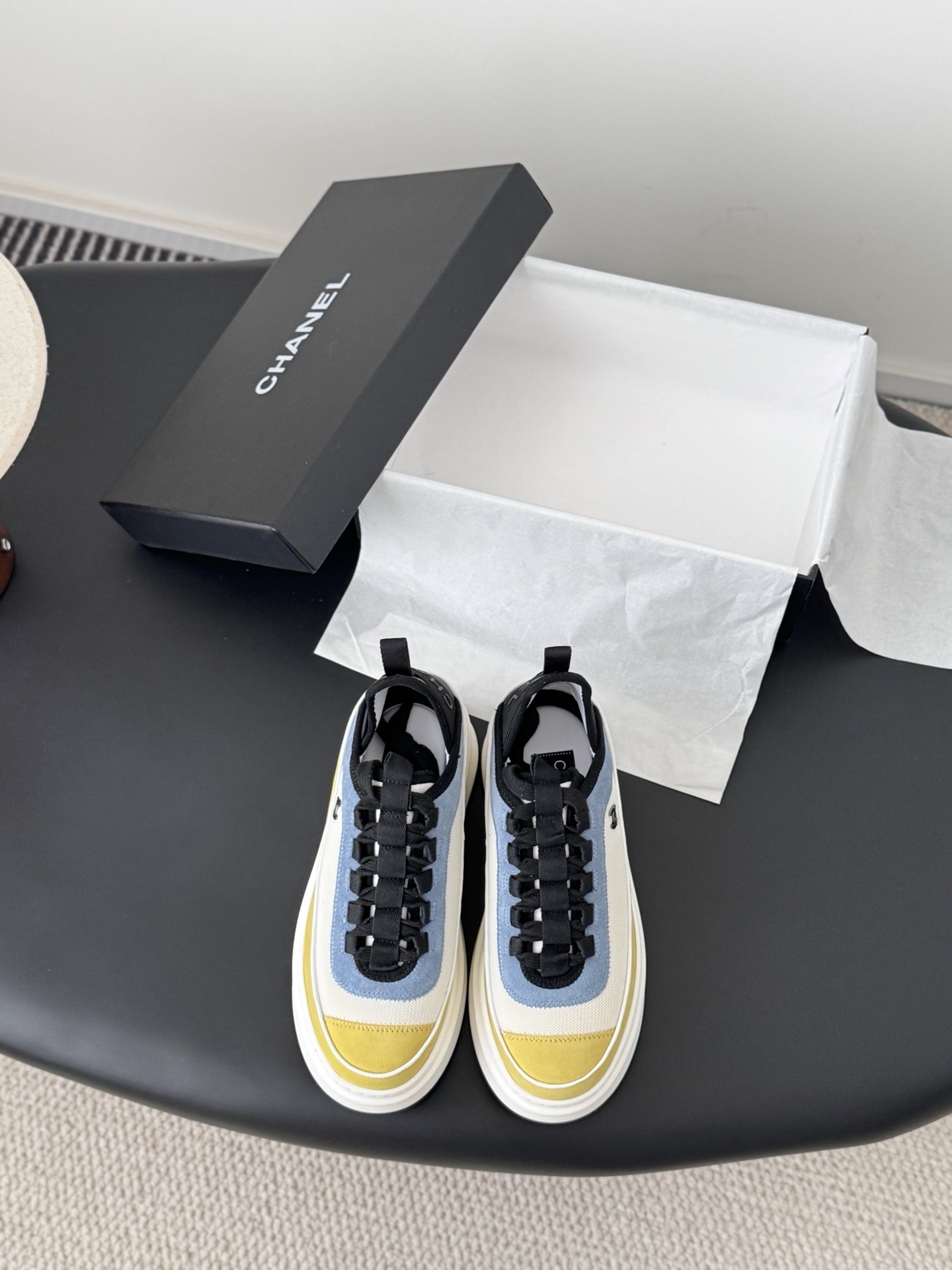 Chanel Women’s Multi-Color Platform Sneakers – Luxury Fashion Trainers