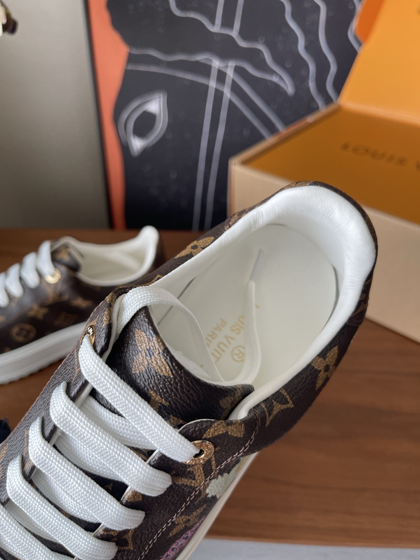 Louis Vuitton Time Out Monogram Sneakers - NYC Edition