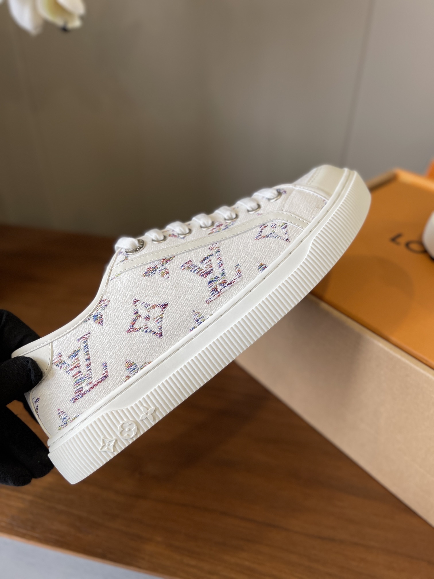 Louis Vuitton Time Out Sneakers Monogram Canvas - Multicolor