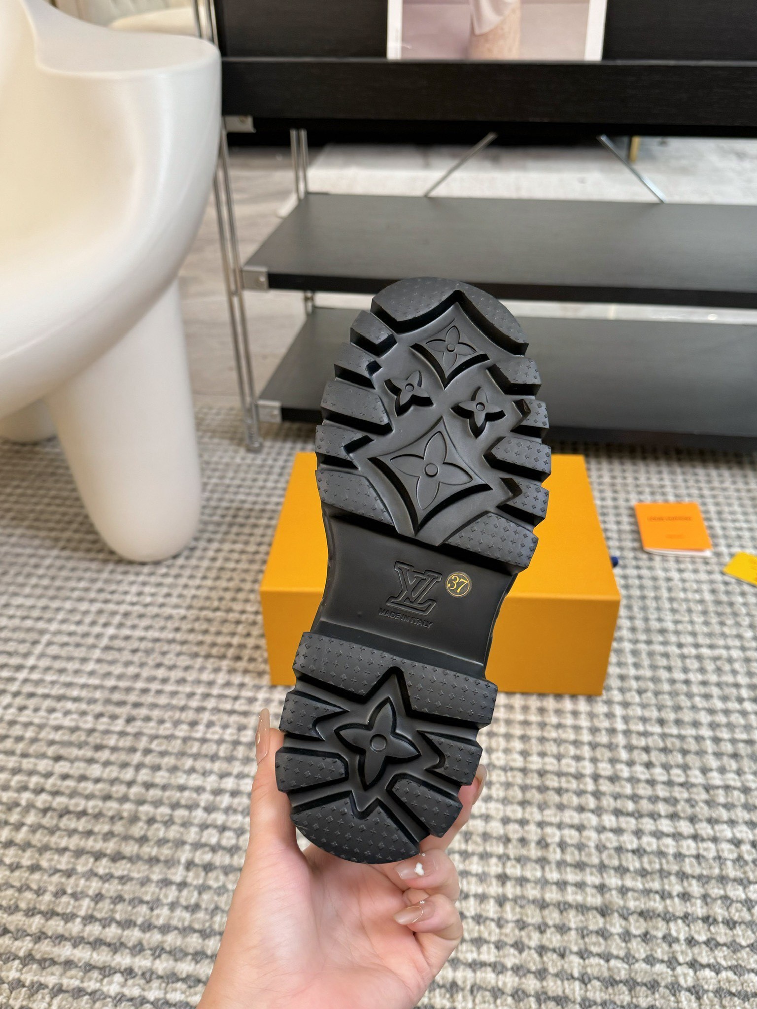 Louis Vuitton Women's Territory Flat Half Boot - Olive Green