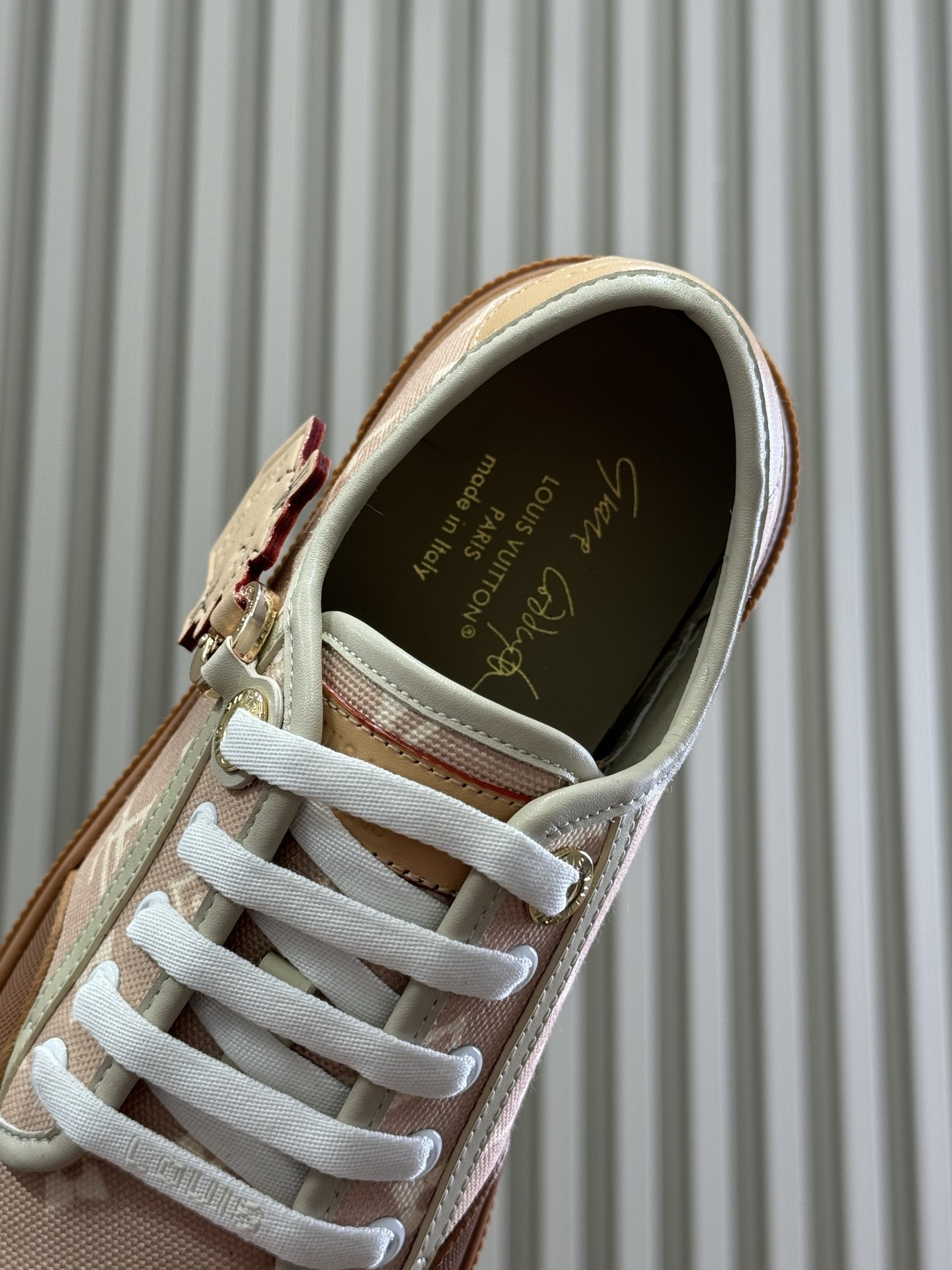 Louis Vuitton x Grace Coddington Monogram Cat Sneakers