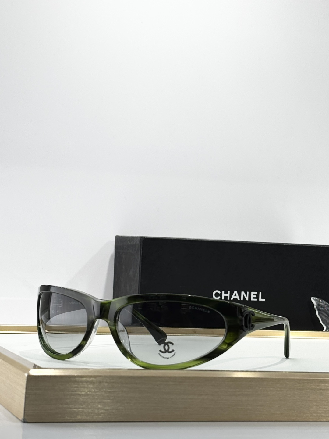 Luxury Chanel Oval Sunglasses - Chic Designer Eyewear for Women