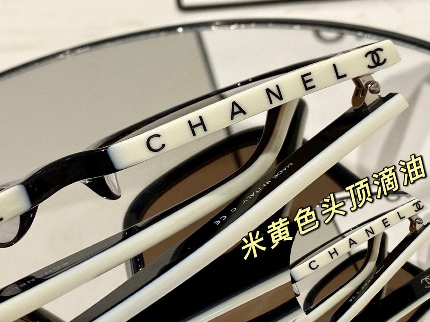Chanel CH5417 Women's Square Sunglasses - Luxury Black Frames
