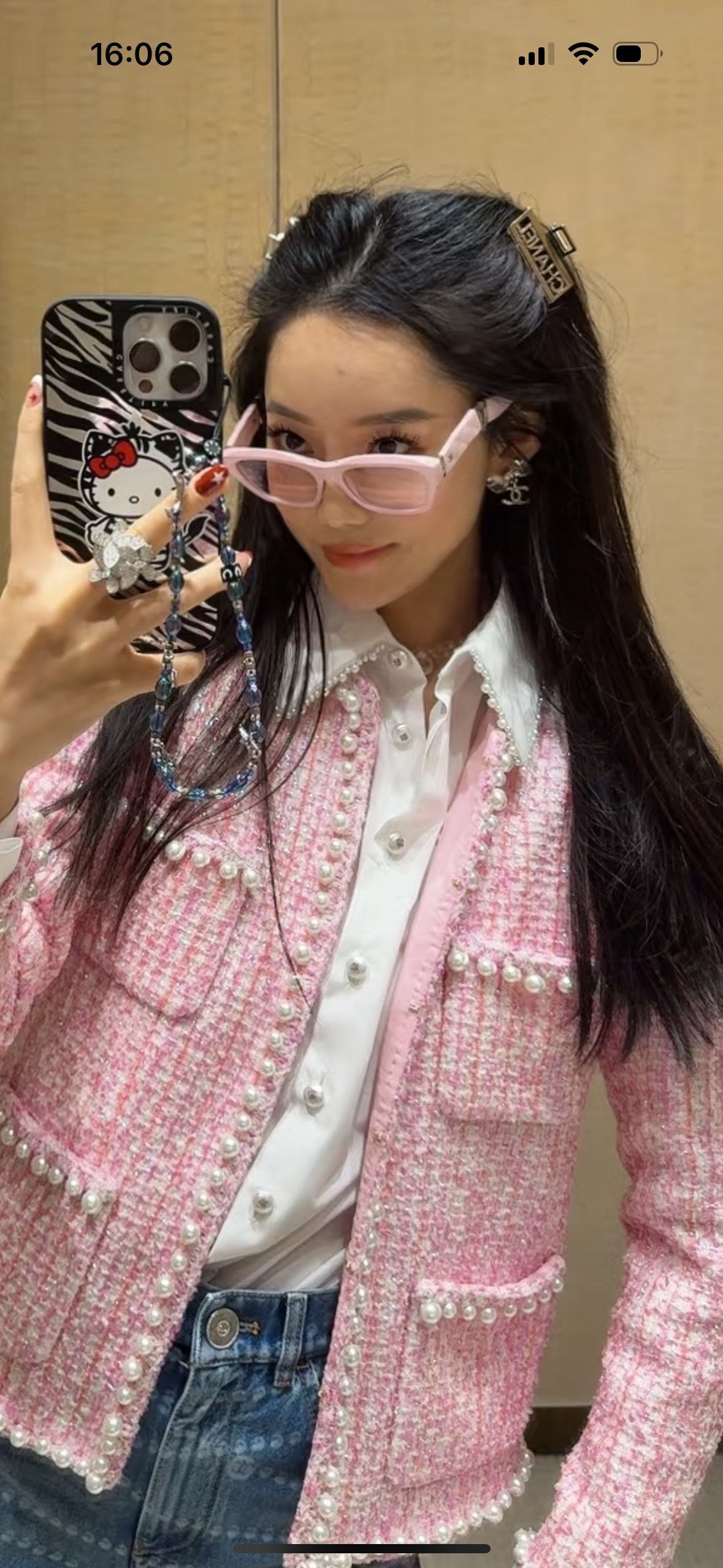 Luxury White Quilted Square Sunglasses - Elegant Designer Style