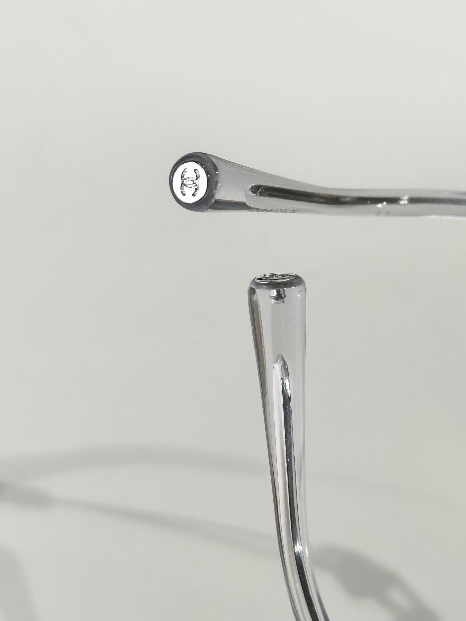 Vintage Y2K Rimless Sunglasses Luxury Rhinestone Wrap Around Shades