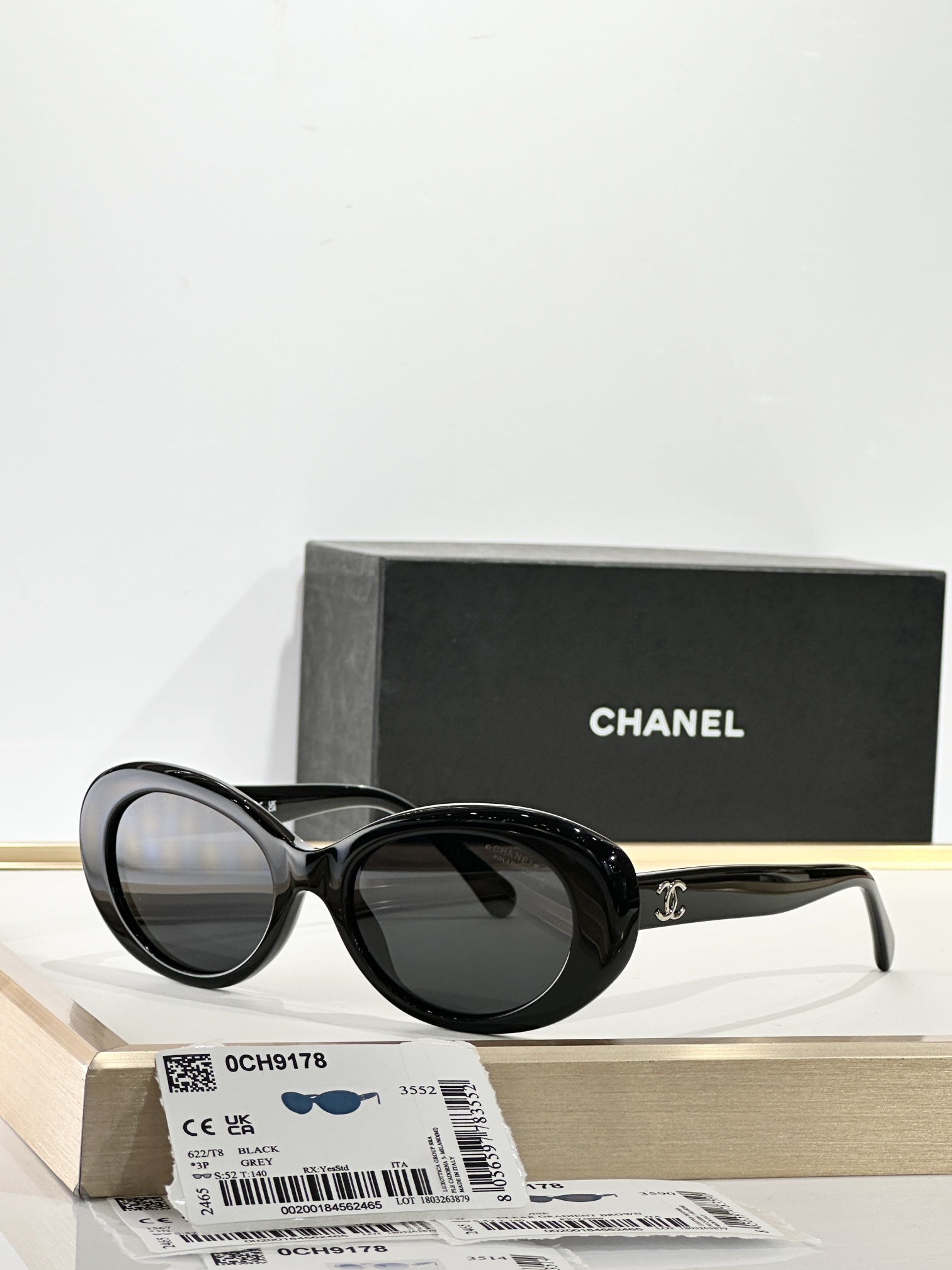 Chanel OCH9178 Oval Sunglasses - Luxury Designer Eyewear for Women