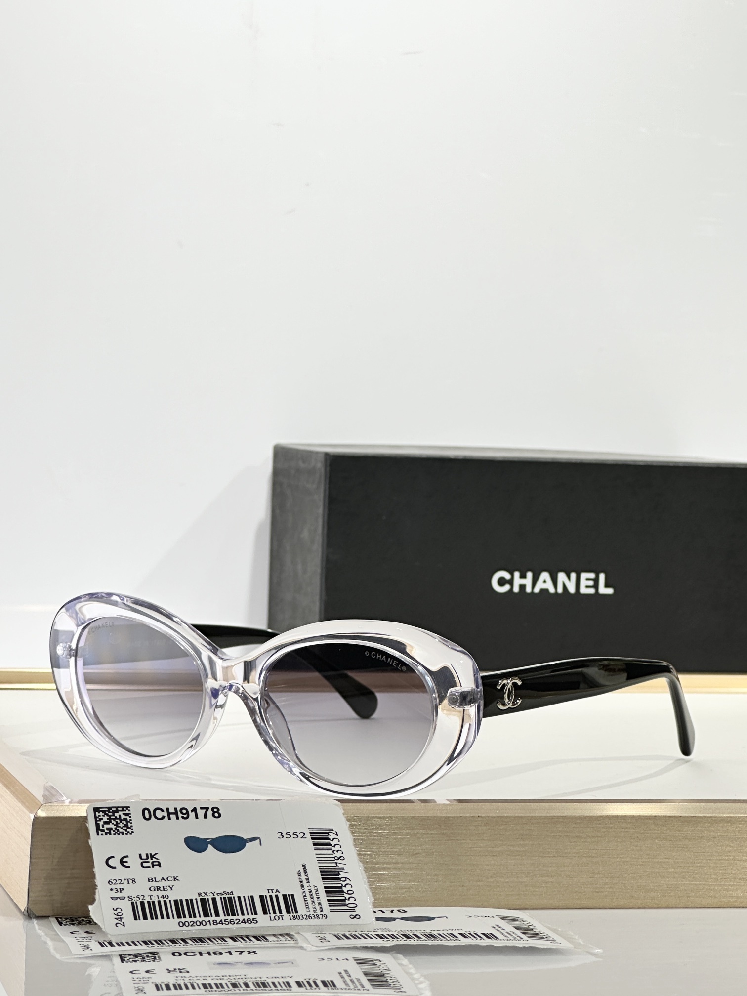 Chanel OCH9178 Oval Sunglasses – Luxury Designer Eyewear for Women