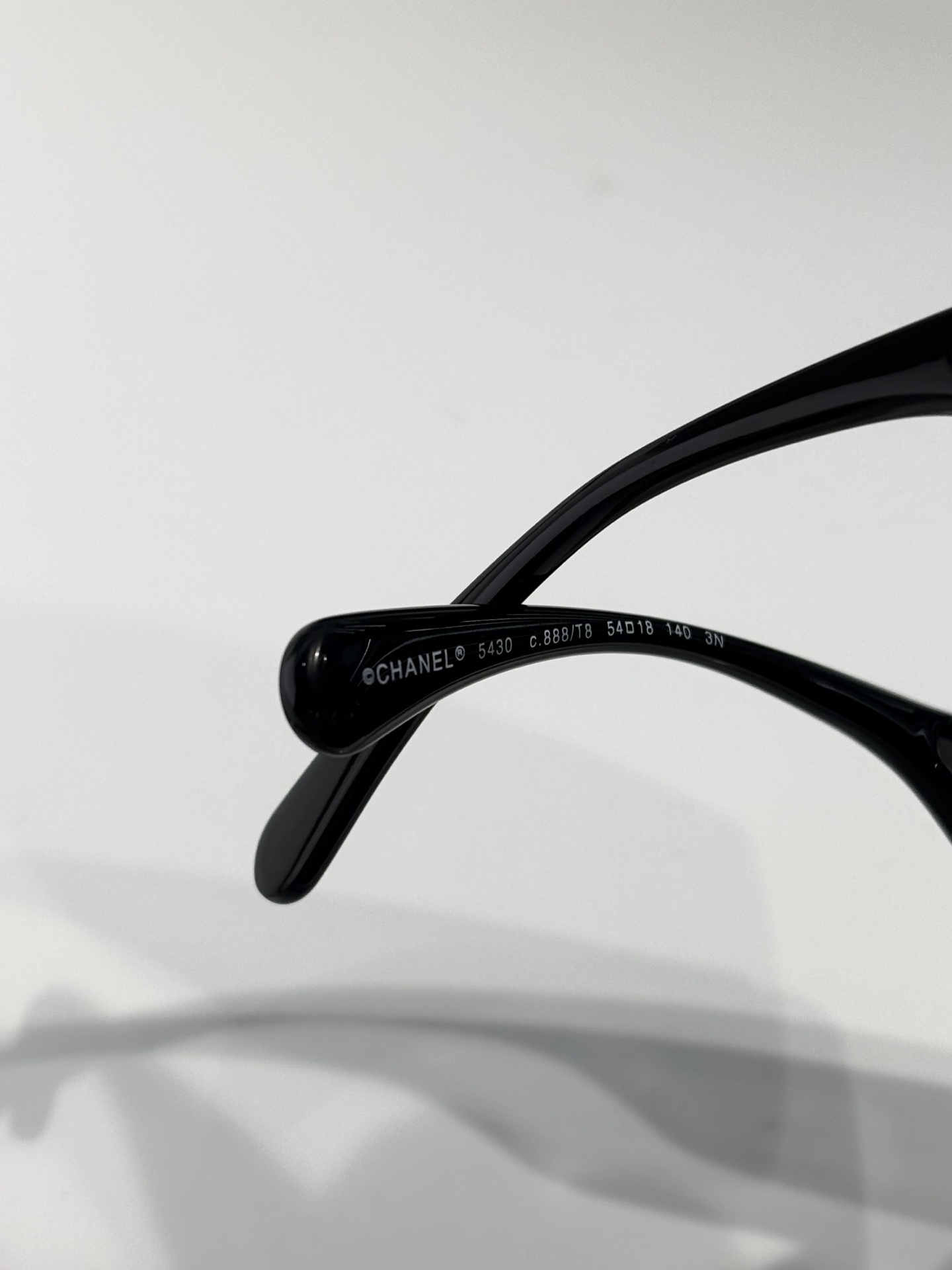 Chanel Luxury Black Butterfly Sunglasses for Women with CC Logo