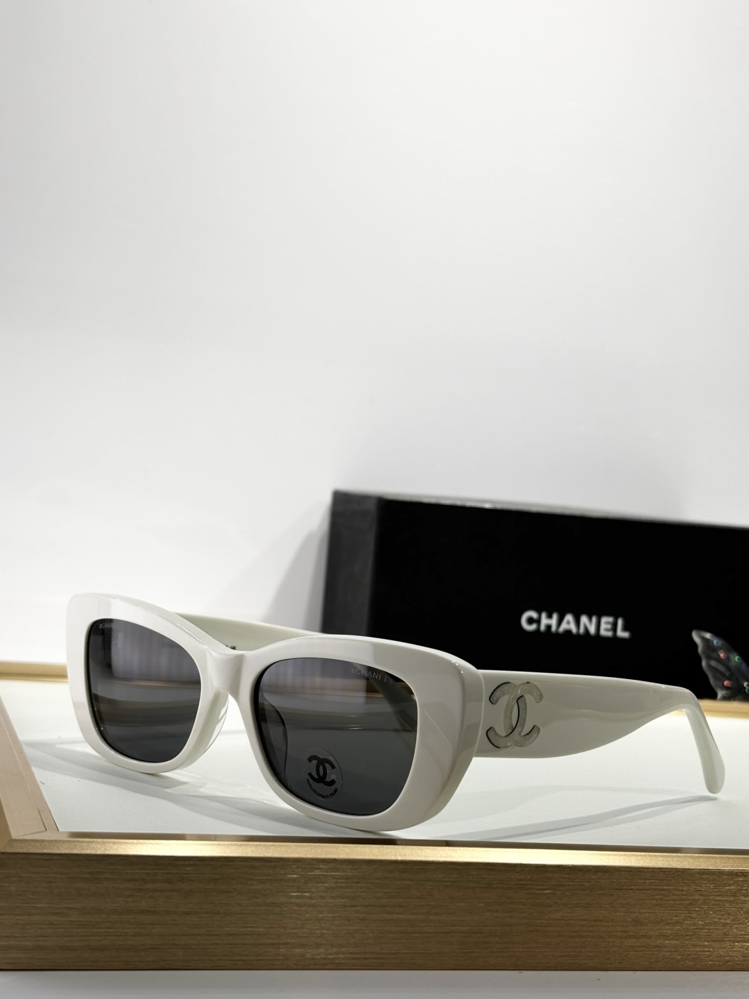 Chanel Signature CC Logo Sunglasses - Luxury Women's Cat-Eye Frames