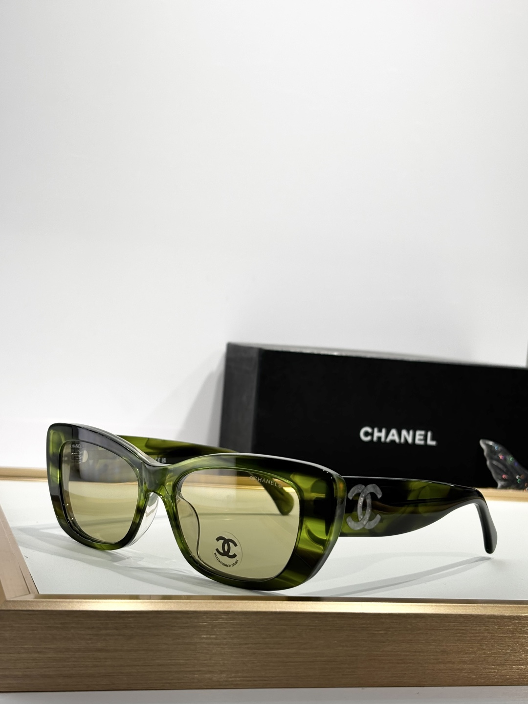 Chanel Signature CC Logo Sunglasses - Luxury Women's Cat-Eye Frames