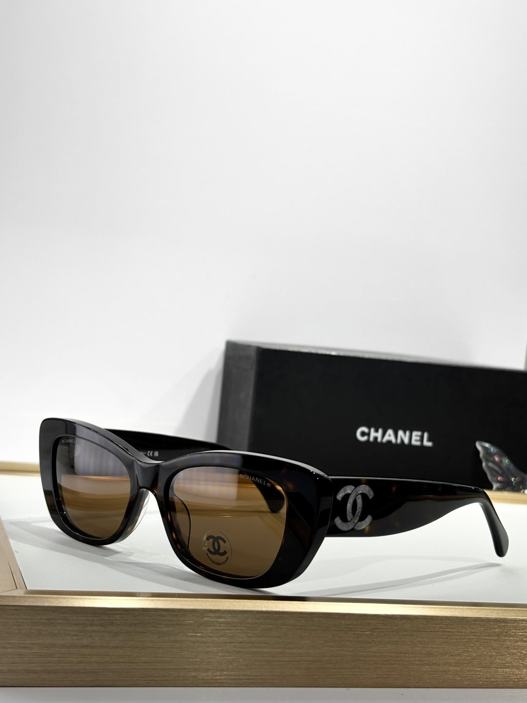 Chanel Signature CC Logo Sunglasses - Luxury Women's Cat-Eye Frames