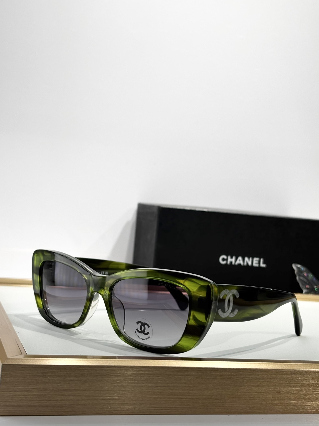 Chanel Signature CC Logo Sunglasses - Luxury Women's Cat-Eye Frames