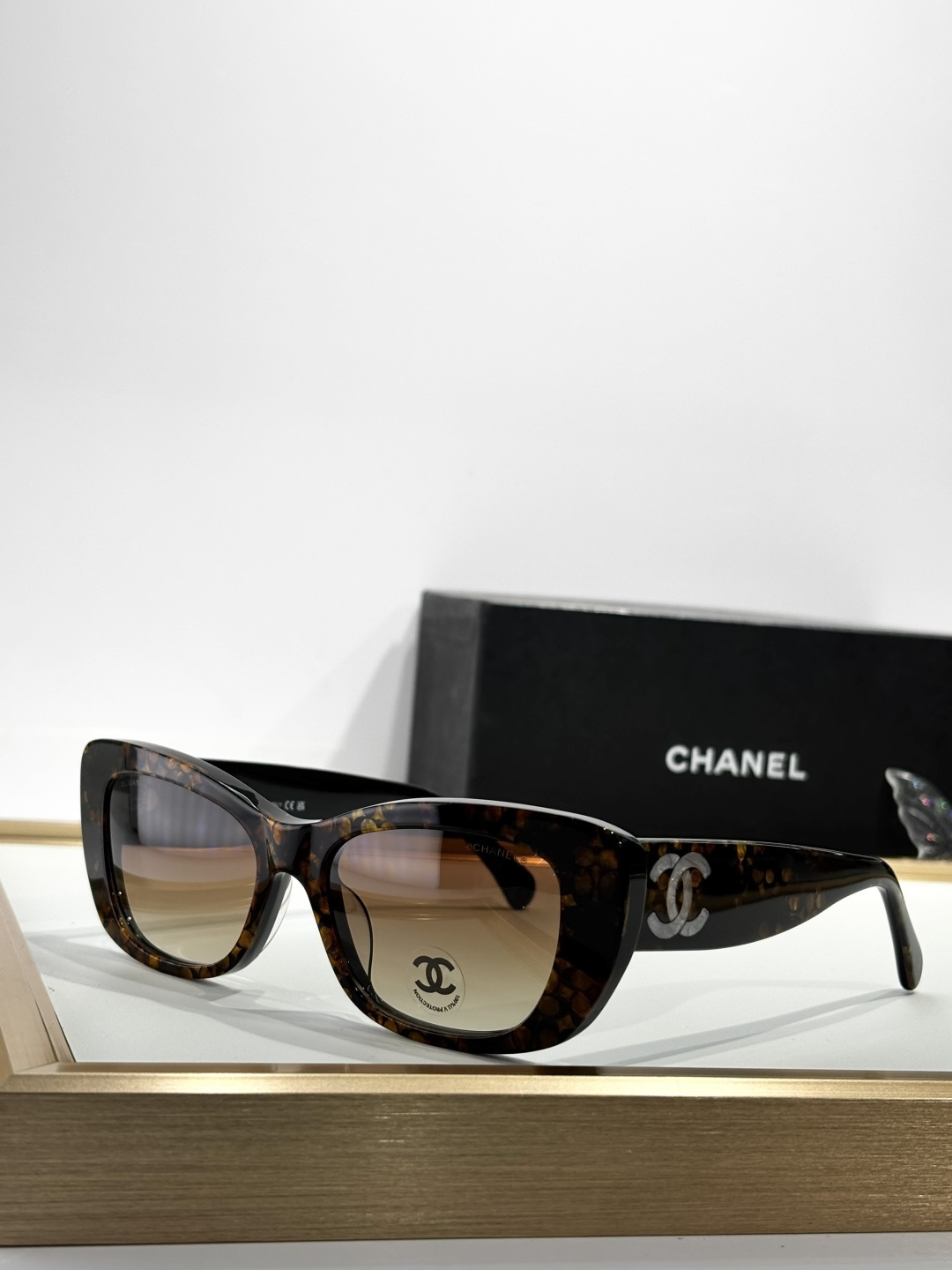 Chanel Signature CC Logo Sunglasses - Luxury Women's Cat-Eye Frames