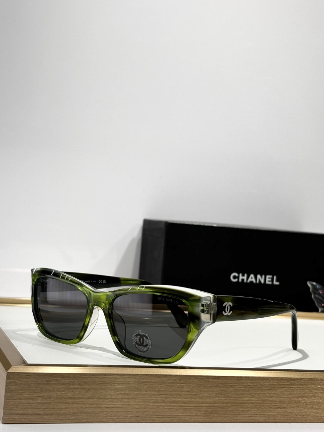 Chanel Elegant Square Sunglasses for Women - Premium Italian Design