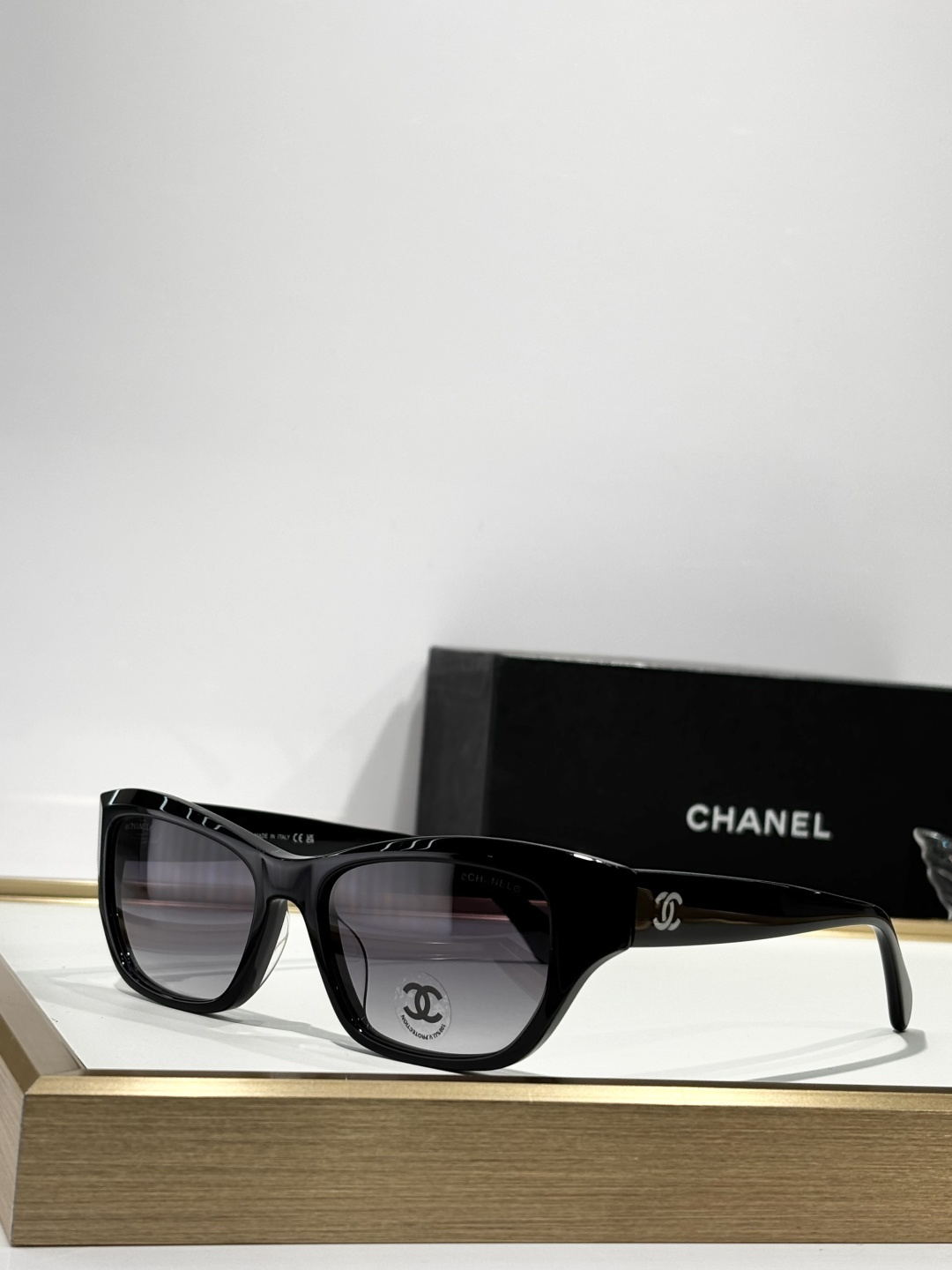 Chanel Elegant Square Sunglasses for Women - Premium Italian Design