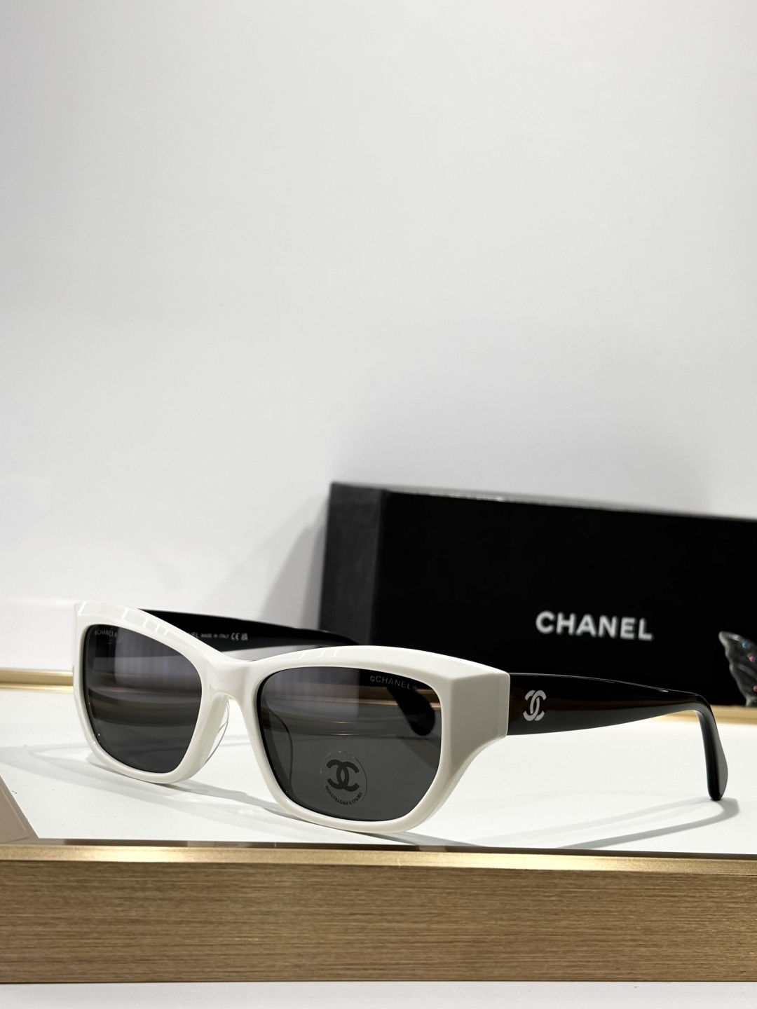 Chanel Elegant Square Sunglasses for Women - Premium Italian Design