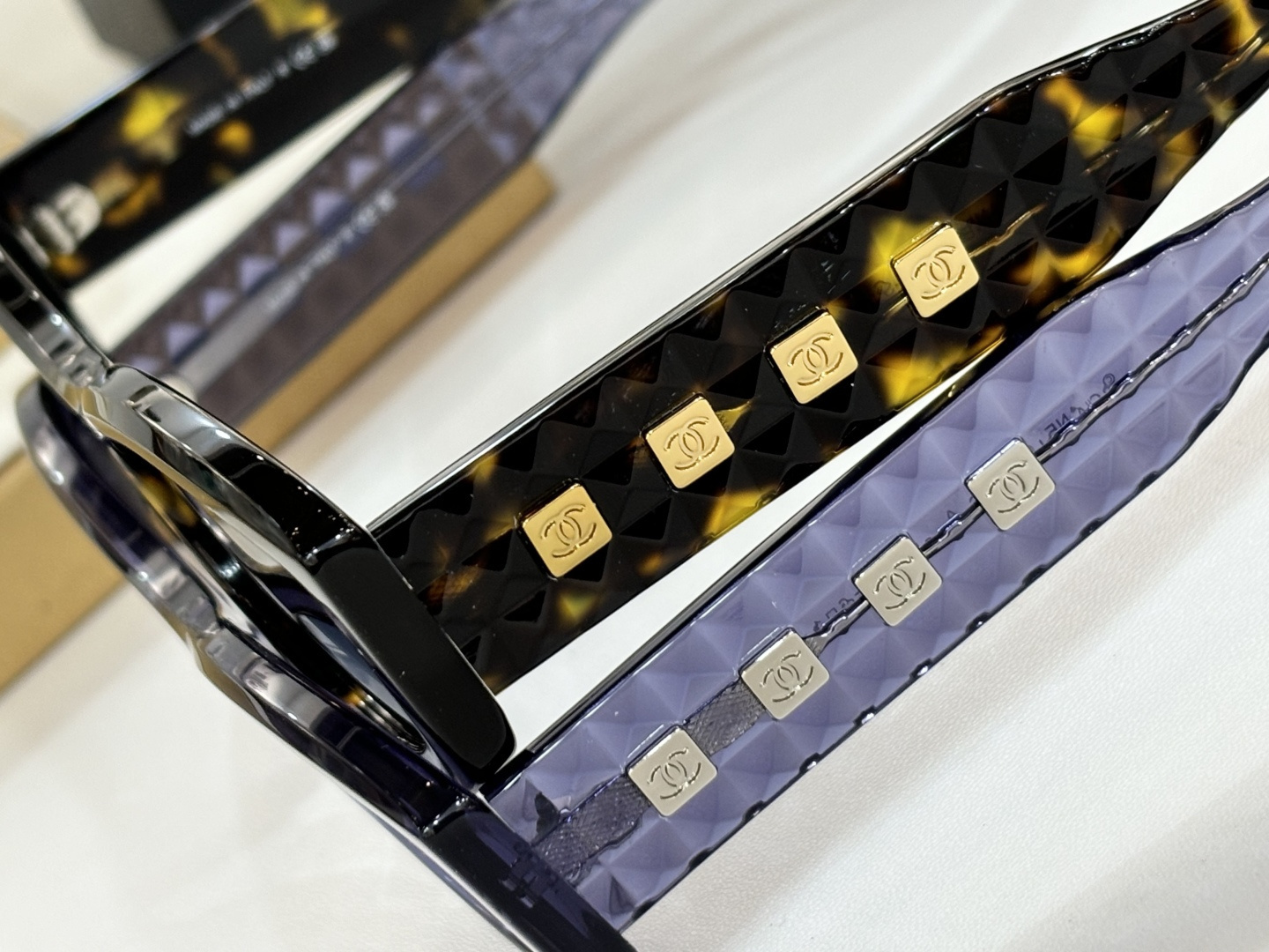 Chanel Luxury Oval Quilted Sunglasses for Women - UV Protection