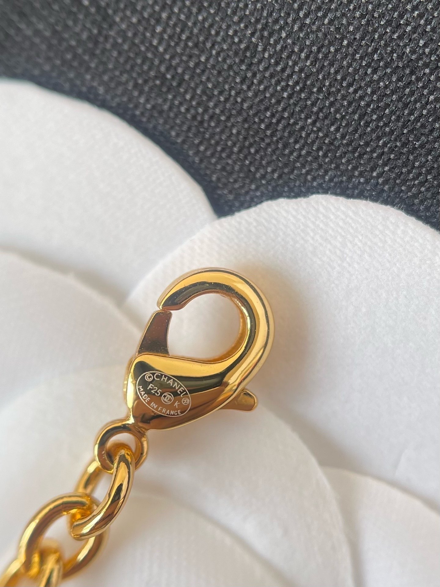 Chanel Gold & Black Resin CC Star Necklace - 2025/26 FW Collection