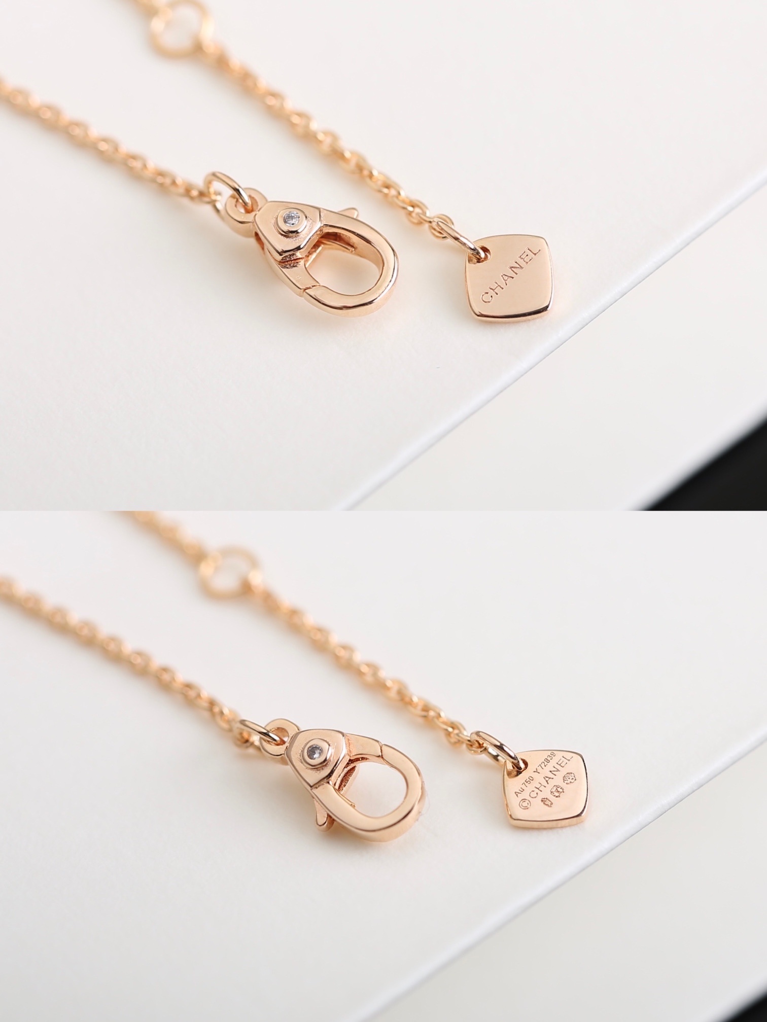 Luxury C-Pendant Necklace with Sparkling Crystal - Elegant Jewelry