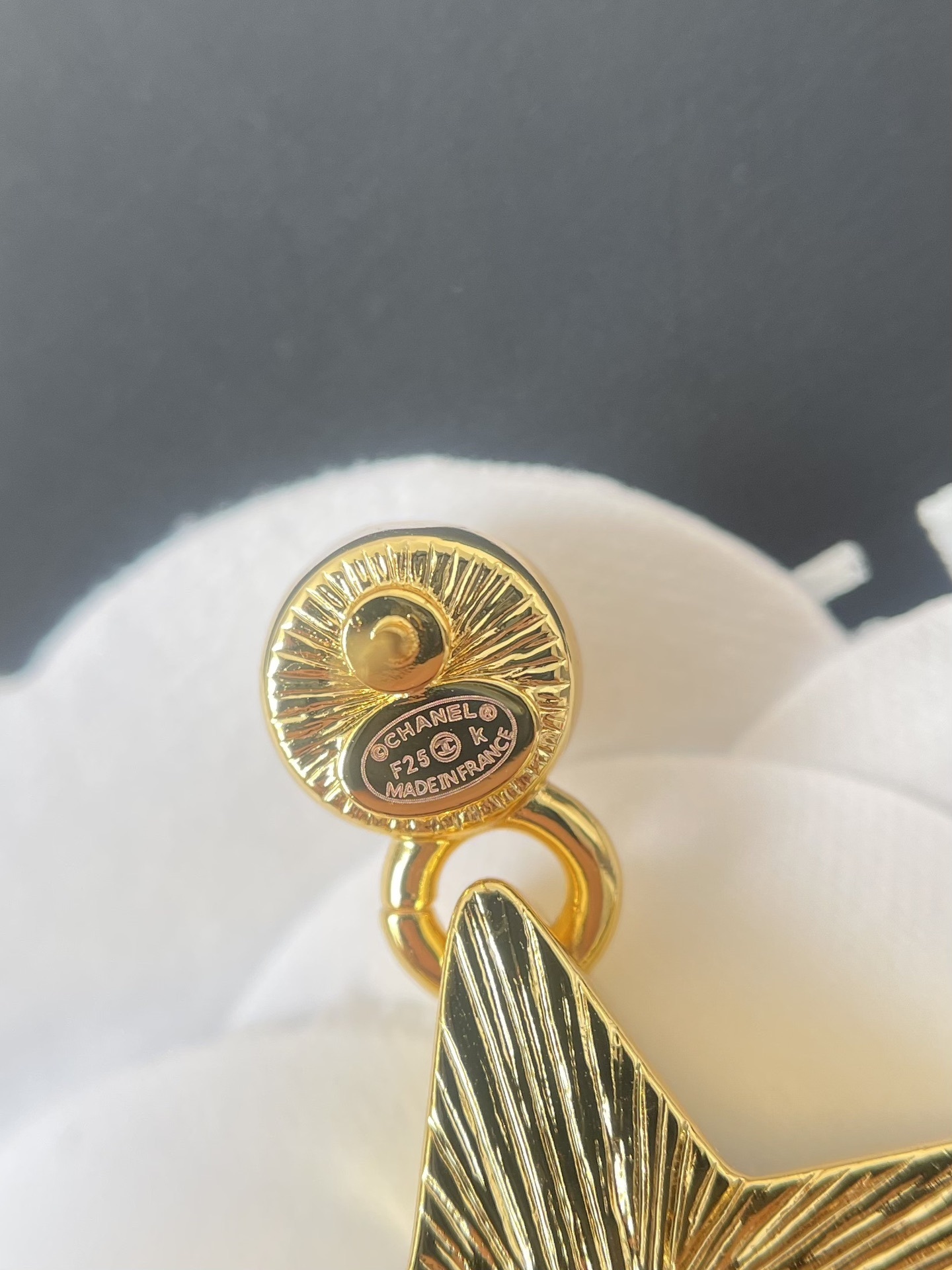 Chanel Black Star Pearl Earrings - Crystal CC Logo Drop Jewelry