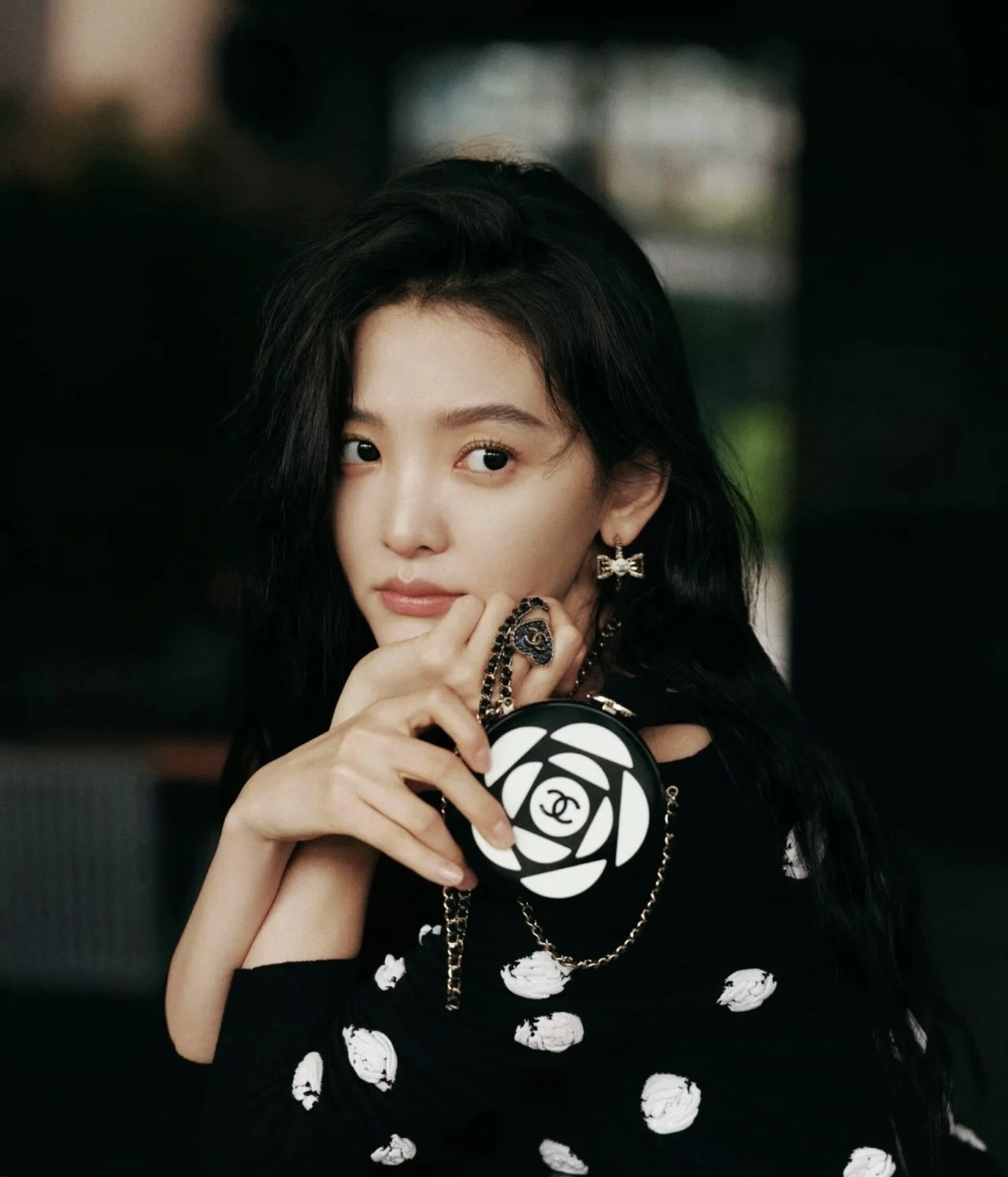 Luxury Chanel Heart CC Logo Ring & Vintage Brooch Collection