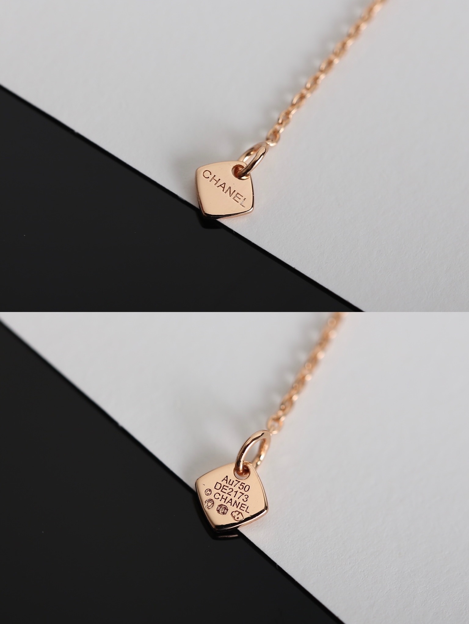 Designer Style Double C Charm Bracelet - Minimalist Fine Jewelry