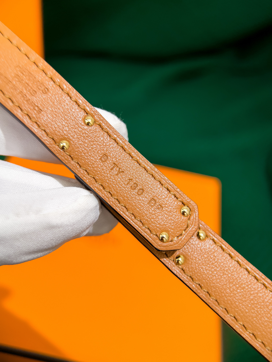 Luxury Hermes Kelly 18 Belt Purple Epsom Leather Gold Hardware