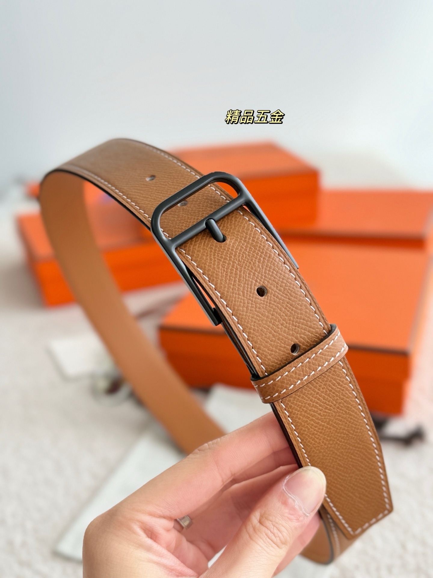 Hermes Romain Reversible 35mm Leather Belt - Luxury Men's Accessory