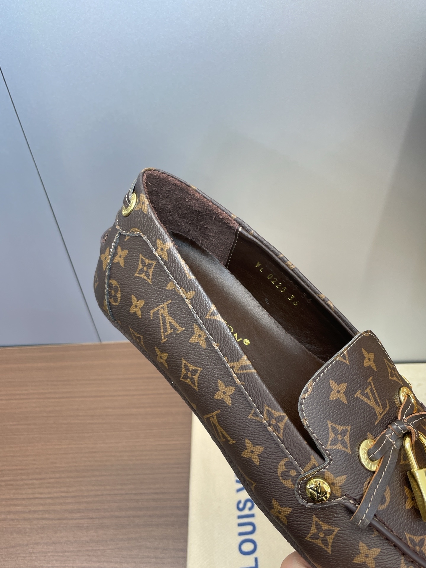 Louis Vuitton Monogram Padlock Loafers - Elegant Luxury Footwear