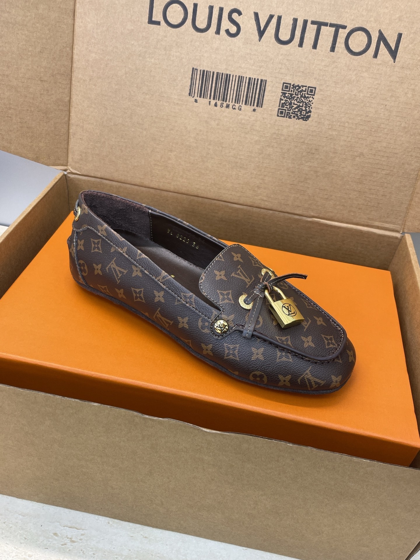 Louis Vuitton Monogram Padlock Loafers - Elegant Luxury Footwear