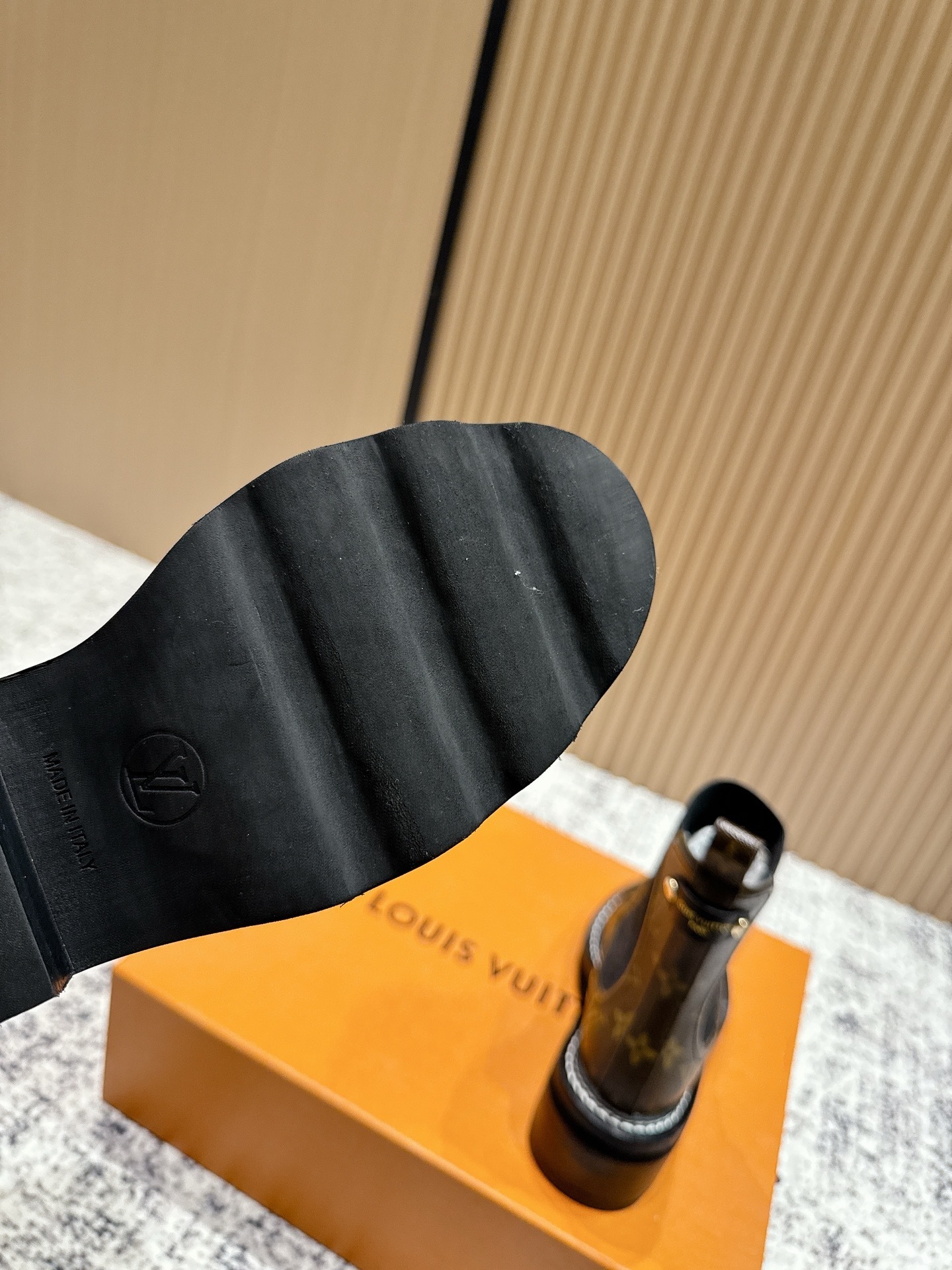 LV Monogram Canvas Ankle Boots - Luxury Women's Chelsea Boots