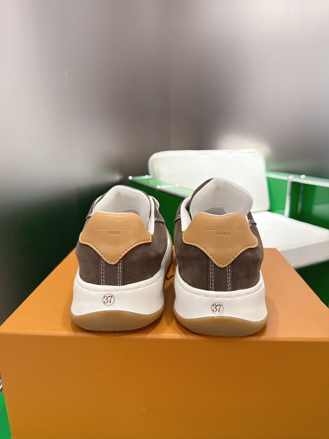 Louis Vuitton LV Skate Sneaker in Brown Suede Luxury Footwear